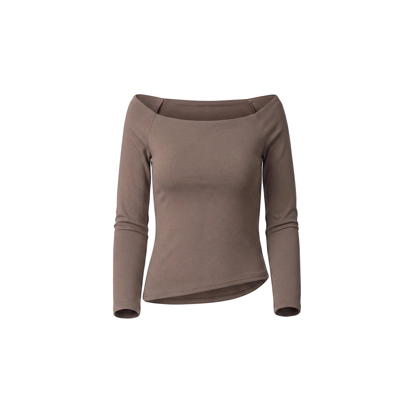 Women's Viscose Off-Shoulder Slim Fit Long Sleeve Top